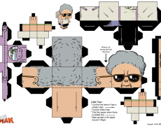 amah papercraft sheet
